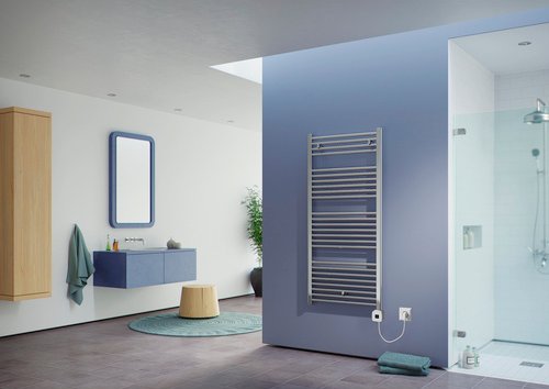 XIMAX Handtuchwärmer »C1«, Anschluss: elektrisch, Typ 7 - silberfarben