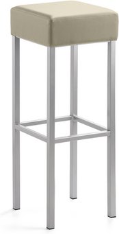 Mayer Sitzmöbel Barhocker »1136«, BxH: 34 x 92 cm, Mikrofaser, taupe - beige