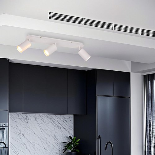 CASAYA Spotstrahler »Fjell«, 3 x 25 W, GU10, Metall, weiß - weiss