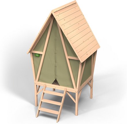 EXIT Toys Kinderspielhaus »Yuki 300«, mit Rutsche - gruen