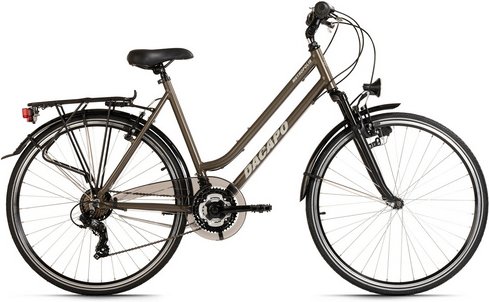 Decapo Trekkingrad »Metropolis«, 28 Zoll, 21 Gänge - schwarz - Größe 28 Zoll