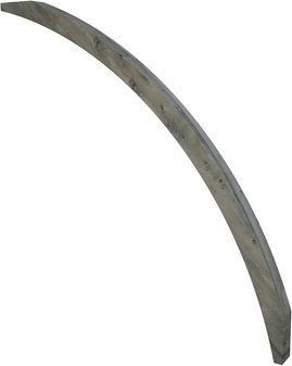 PALMAKO Leimholzbogen, Fichtenholz, grau