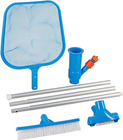 Mr. GARDENER Bodensauger »Standard«, BxH: 39 x 265 cm, für Schwimmbecken - blau