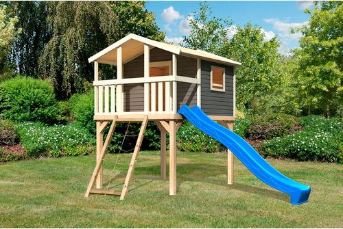 KARIBU Spielanlage »Benjamin«, BxHxT: 225 x 309 x 250 cm, terragrau