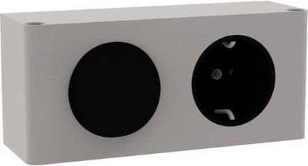 FACKELMANN Badmöbel-Set »Compact Line«, 710 mm, mit Spiegelschrank, Sonoma Eiche, 2 Schubladen - braun