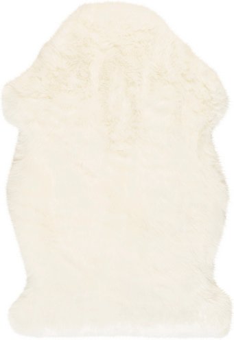 Hochflor-Teppich »My Samba«, BxL: 55 x 85 cm, ivory - weiss