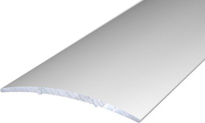 CARL PRINZ Übergangsprofil, BxL: 50 x 1000 mm, Höhe: 6 mm, silberfarben