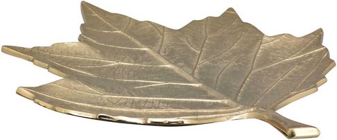 Flowerbox Deko-Tablett - goldfarben