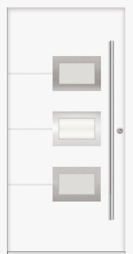 Splendoor Sicherheitshaustür »ATHEN Prime RC2«, Aluminium, in weiß - weiss