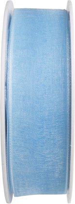 Flowerbox Bastelband »Chiffon« - blau