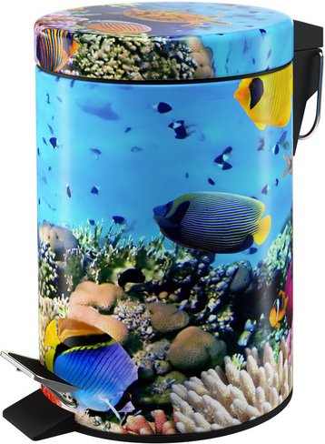 Sanilo Kosmetikeimer »Ocean«, 3,0L, Blau, Rund