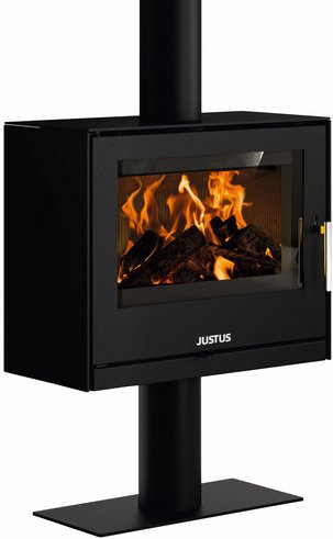 JUSTUS Kaminofen-Standfuß - schwarz