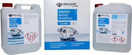 Thumbnail - BRILLIANTShine Design-Gießharz, 7500 ml - transparent