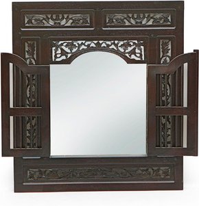 Thumbnail - SIT Spiegel »SAMBA«, BxH: 80 x 90 cm, rechteckig - schwarz