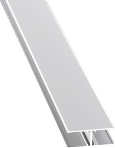 GUTTA Klemmprofil, BxL: 4,9 x 200 cm, Aluminium - silberfarben
