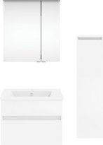 Thumbnail - Get2You Badmöbel-Set »twenty one«, 4-teilig, Waschbecken BxHxT: 62 x 1,5 x 51 cm, montiert - weiss