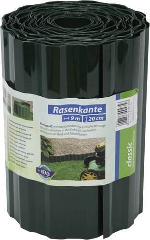 FLORAWORLD Rasenkante, HxL: 20 x 900 cm, Polyethylenterephthalat (PET) - gruen
