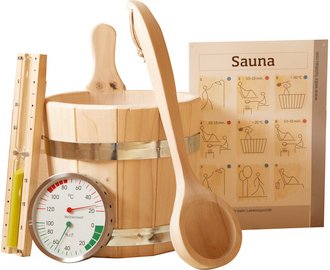 WOLFF FINNHAUS Sauna-Set, 6-teilig
