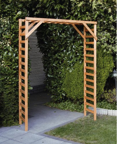 PROMADINO Pergola »Steffi«, Breite: 137 cm - braun