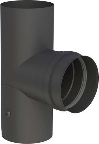 Jeremias T-Anschluss »Pellet-Line«, schwarz