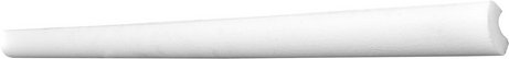 DECOSA Zierprofil, Länge: 150 cm, weiß, 1 Stück - weiss
