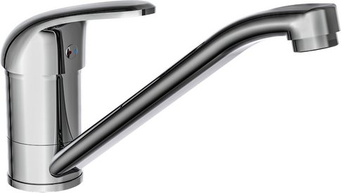 Thumbnail - SCHÜTTE Spültischarmatur »FALCON«, 3/8", Edelstahl, chromfarben - silberfarben