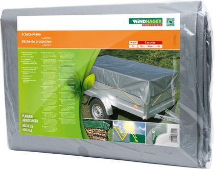 WINDHAGER Schutzplane »Schutz-Plane GEOTEX«, grün, Kunststoff, BxL: 10 x 8 cm - gruen
