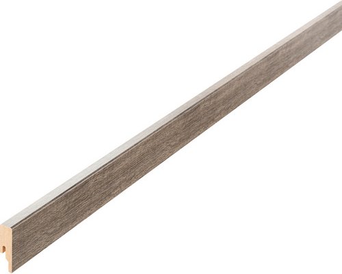 MODERNA Sockelleiste »ASL 60«, Länge: 238 cm, Holz, braun