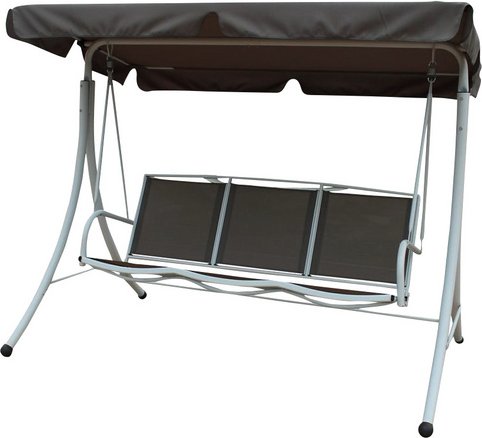 GARDEN PLEASURE Hollywoodschaukel »Anna« - grau