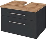 HELD MÖBEL Waschtisch-Set »DAVOS«, 5-teilig - grau