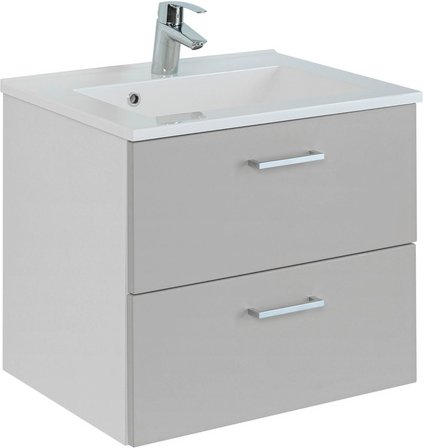 HELD MÖBEL Waschtisch »Riga«, BxHxT: 60 x 54 x 47 cm - grau