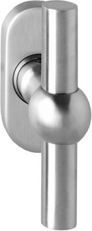 Intersteel Fenstergriff, edelstahl gebürstet - silberfarben