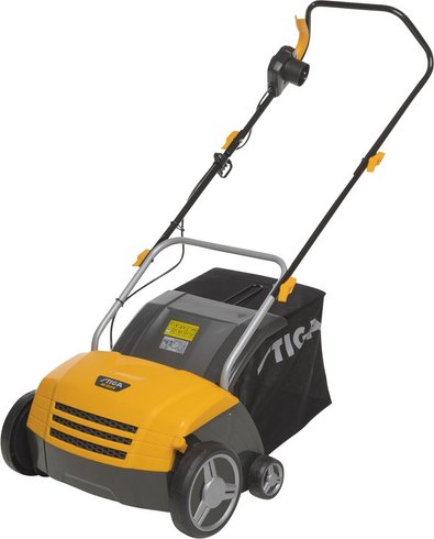 STIGA Elektro-Vertikutierer, Arbeitsbreite: 32 cm - gelb