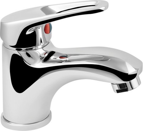 WELLWATER Einhebelmischer, verchromt, Cold-Start Kartusche - silberfarben