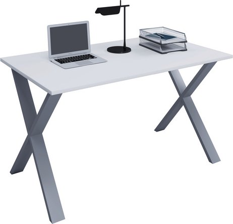 VCM Schreibtisch »Lona«, BxHxT: 110 x 76 x 50 cm - weiss