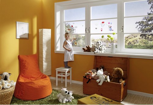 Thumbnail - KOMAR Windowsticker »WindowWinnie Pooh«, BxH: 31 x 31 cm - bunt