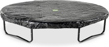 EXIT Toys Trampolinabdeckung, schwarz, rund