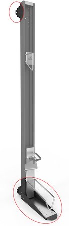 Thumbnail - BIOHORT Fahrradhalterung, Länge: 182 cm, dunkelgrau-metallic, für: Biohort Gerätehaus