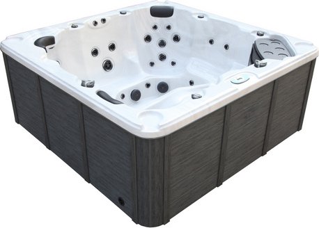 Nordstrom Whirlpool »Blåvand«, 212 x 212 cm - schwarz | weiss