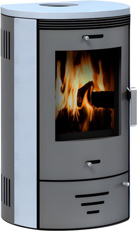 accente Kaminofen »Nador 3.0«, grau, Naturstein, 7,5 kW