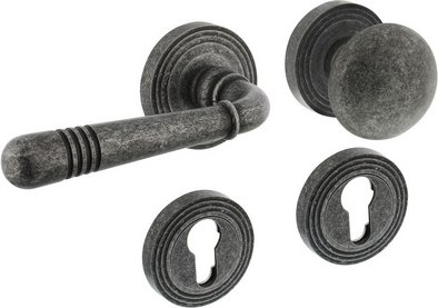 Intersteel Rosetten-Wechselgarnitur »Helena«, D.55x10 mm mit PZ-Rosetten