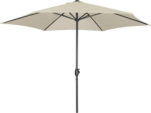 derby® Sonnenschirm »Basic Lift«, Ø: 300 cm - beige