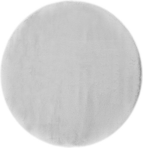 LUXORLIVING Teppich »Loano rund«, 80 cm, rund, grau