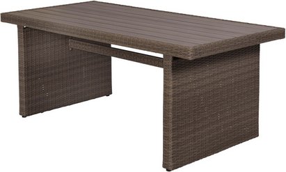 MERXX Gartentisch »Toskana«, LxBxH: 185 x 90 x 75 cm - grau