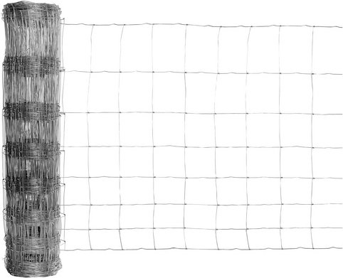 FLORAWORLD Knotengeflecht, HxL: 200 x 5000 cm, Stahl, silberfarben