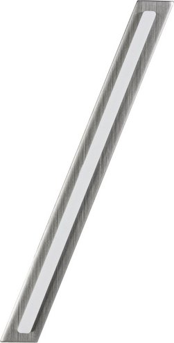 ALPERTEC Hausnummer, /, Weiß, Kunststoff | Edelstahl, 11,7 x 17 x 1,8 cm, nachtleuchtend - weiss