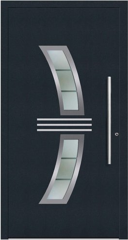 KNOCK Aluminium-Haustür »Marte«, anthrazit - grau