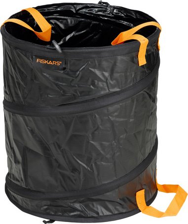 FISKARS Gartensack »Solid Popup«, 56 L - schwarz | orange