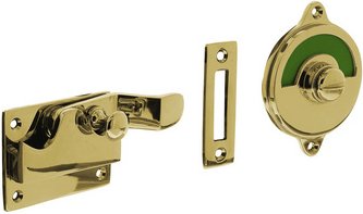 Intersteel WC-Riegel, gebogen, lackiert