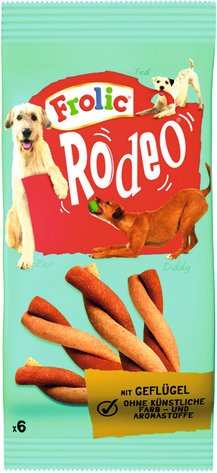 FROLIC Hundesnack »Rodeo Twistos«, Geflügel, 105 g